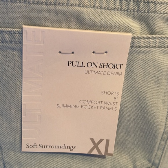 Soft Surroundings size extra large (XL) 8 inch shorts - Picture 9 of 15